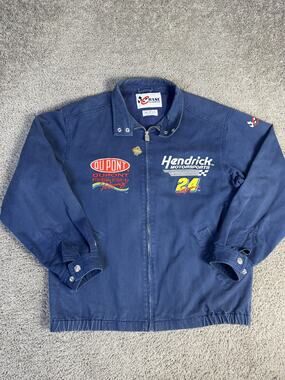 Vintage Jeff Gordon Jacket Mens M Hendrick Motorsports 24 NASCAR Racing Chase